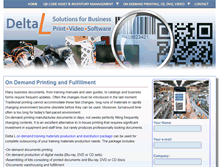 Tablet Screenshot of print-on-demand.deltalprinting.com